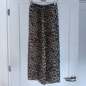 Zara Leopard Print Pants